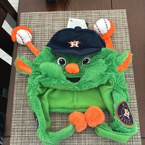NWT Houston Astros Orbit plush hat